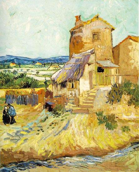 Vincent Van Gogh The Old Mill Spain oil painting art